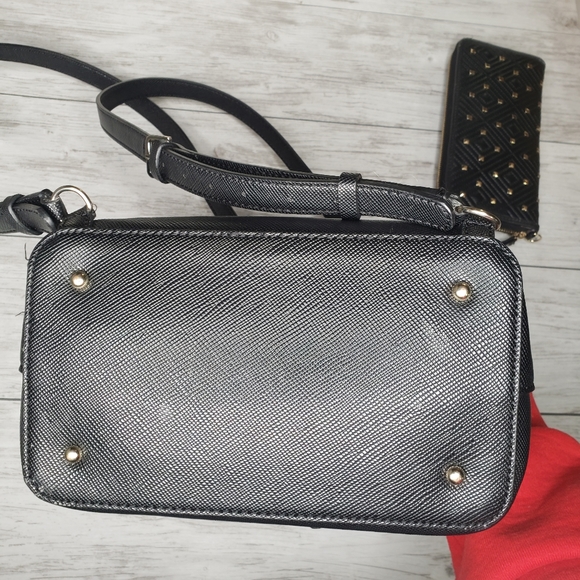 Guess Backpack Purse Bee Black INC Wallet Fashion Bundle Studs Rocker Chick - Picture 14 of 16